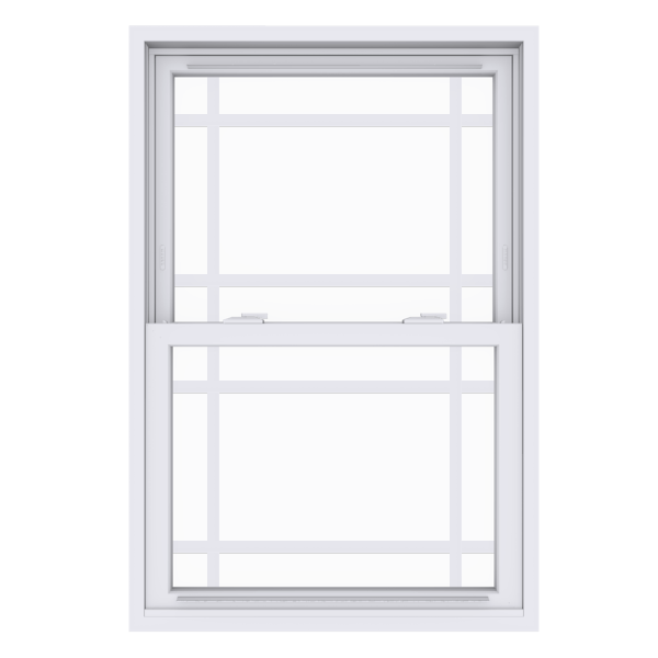 Anlin double hung window with queen anne grids