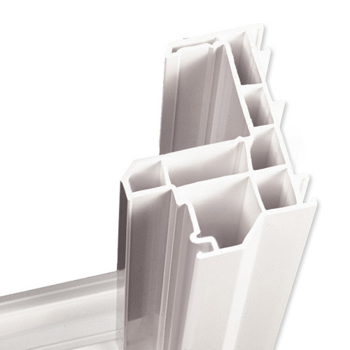Anlin window frame with inner chambers