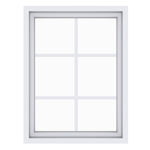 Anlin picture window with colonial grids