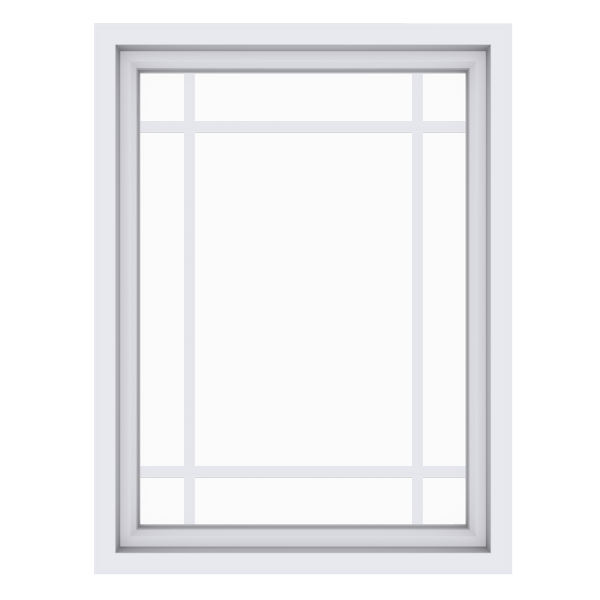 Anlin picture window with perimeter grids