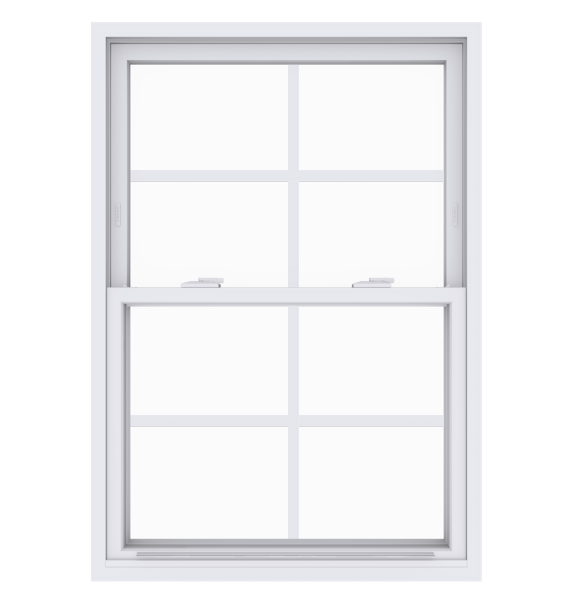 Anlin single hung window with colonial grids