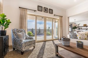 Anlin sliding patio door