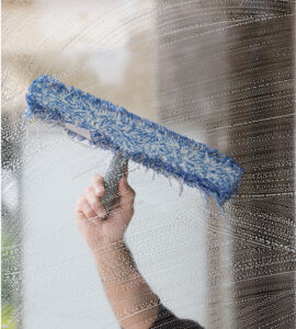 scrubbing windows